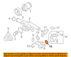 03h121041 Audi Oem Quattro Seal