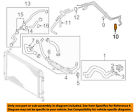 04e121687 Volkswagen Vw Oem Jetta Hose Gasket