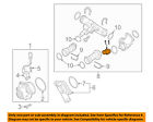 04l121113d Volkswagen Vw Oem Golf Coolant Thermostat