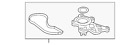 06e-121-111-at Volkswagen Genuine Thermostat