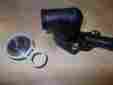 11537596787 Mini Cooper S Thermostat And Housing 2002-2006 R52 Convertible R53 Hardtop Oem
