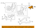 193175r0000 Honda Oem Fit Water Outlet
