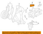 193225a2a00 Honda Oem Water Housing Seal