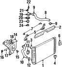24502433 Gm Brand New Genuine Oem Engine Coolant Thermostat Gasket