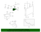 2m5z-8592-aa Ford Genuine Focus Thermostat