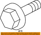 6101982 Mopar Chrysler Oem Water Housing Bolt