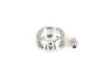 80-092 80092 Canton Racing Products Water Neck Billet Aluminum Radiator Style Natural