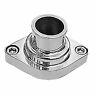 8457 Lipstick Performance Small Big Chevy Straight Polished Aluminum Water Neck