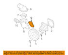 88891776 Gm Oem Water Pump-adapter