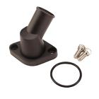 9101738 Speedway Motors Block Chevy Degree Swivel Aluminum Water Neck Black