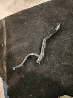 19505-rdj-a00 Acura Honda Oem V6 Engine Coolant Thermostat Water Tube Connecting Pipe Line Used Oe