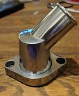 Ar33015 Amoracing Polished Aluminum Swivel Water Neck Fit Sbc Bbc Chevy