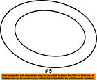 Bc3z00815b Ford Oem Turbo Turbocharger Seal Left