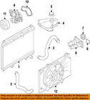 Be8z8592b Ford Oem Fiesta Cooling Outlet