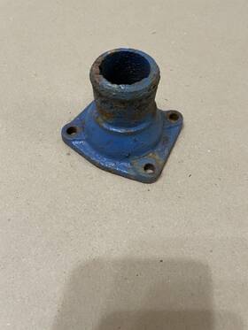 1466299 Cadillac 1960 390 Engine Thermostat Housing Neck Outlet 1466299 Cadillac 1960 390 Engine Thermostat Housing Neck Outlet