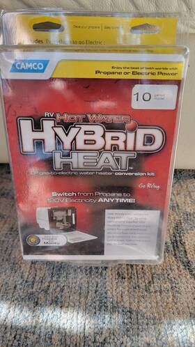 11773 Camco Hot Water Hybrid Heat Kit - 10 Gallon Missing Coil 11773 Camco Hot Water Hybrid Heat Kit - 10 Gallon Missing Coil