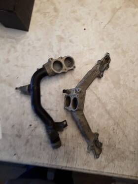 Chevrolet Truck 348.gm8n03 Chevroelt Silverado 2500 2003 Thermostat Housing Tubes Only 491170