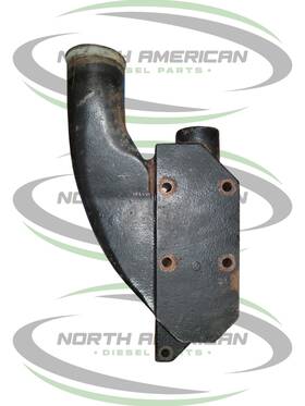3335392 Cummins Used N-14 Dual Thermostat Housing -