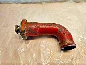 3944144 Cummins Isl Isc 8.3 Diesel Engine Coolant Outlet Tube Thermostat Oem