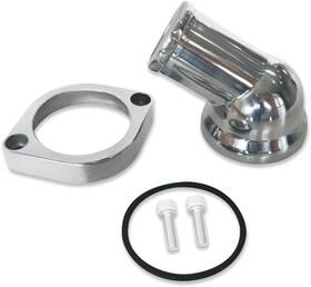 Si-at32023 Demotor Performance Water Neck Thermostat Housing 45 Degree Angle For Chevy Ls Ls1 Ls2 Ls7 Engines