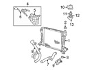 F5rz-8k528-cc Ford Lincoln Mercury Genuine