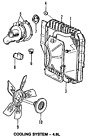 F5tz-8592-bc Ford Genuine Thermostat Housing