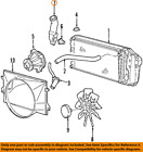 F65z-8592-bc Motorcraft Ford Genuine Oem Mark Lt Engine Coolant Thermostat Housing