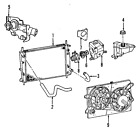 F8rz-8592-ag Ford Mercury Genuine Thermostat