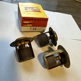 Ford 11a-8575-c 3 1937-48 Water Thermostats Parts Antique Vintage