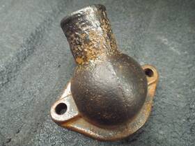 1ba-8592 Ford 1949 1950 1951 1952 1953 8ba Flathead V8 Engine Thermostat Housing 49 50 53