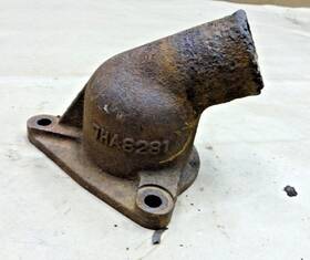 7ha-8281 Ford 1947 1948 6 Cylinder Water Neck / Outlet Original H Series