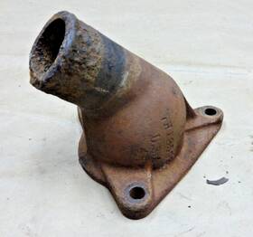 7ht-8592 Ford 1948 1949 1950 1951 Truck 6 Cylinder Water Neck / Outlet Original