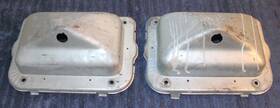 D0zb-13440 Ford 1970 Mustang Fastback Coupe Convert Mach 1 Boss Grande Orig Tail Lamp Housings