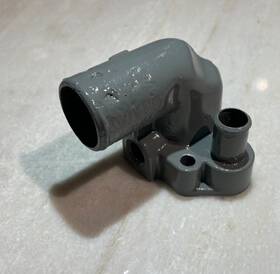 Ford E6ze-8596-aa 87-93 Mustang Intake Manifold Thermostat Housing Factory Oem Gt40 302 351w