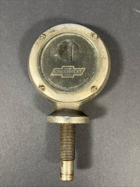 C-18354-btcp Gearhead Moto Meter With Chevy Bowtie Logo Motometer