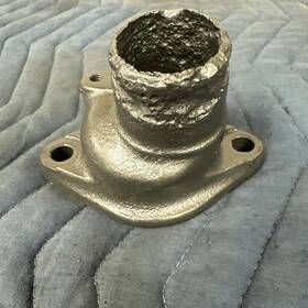 3836209 Gm Gm14 1941 1950 Chevy 216 235 Upper Water Neck Thermostat Housing 6 Cyl Oem