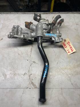 348-998012 Honda 2008-2012 Accord 3.5l Thermostat Housing Valve Coolant Crossover Pipe Oem