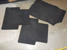 83600-tba-a01 Honda Set Of 3 Oem Civic 2016-2020 Both Rear And Front Passenger Floor Mats
