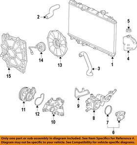 193106a0a01 Honda Oem 2018 Accord 1.5l-l4-engine Coolant Thermostat