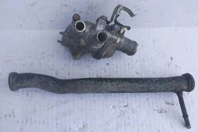 Pm5-pm6 Honda Oem 88-91 Civic Crx Thermostat Housing Case Cover Pipe Clean Bolts Used Ef Pm5-pm6 Honda Oem 88-91 Civic Crx Thermostat Housing Case Cover Pipe Clean Bolts Used Ef