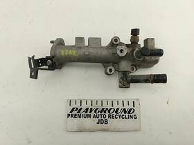 348.hy1g12 Hyundai Genesis Engine Thermostat Temperature Control Housing 2.0l 4 Cyl 09-12