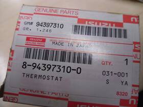 Isuzu 8-94397-310-0 Oem 8-94397310-0 Thermostat Gm 94397310 Genuine P2
