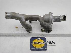 96jv-8a504-ae Jaguar 98jv-8a504-ae 97-03 Xkr Thermostat Housing Water Outlet Pipe 65k