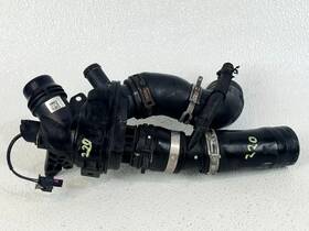 Fx23-3a507-ag Jaguar 17-20 F-pace Engine Motor Water Coolant Thermostat Housing Oem