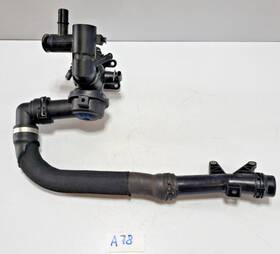 H4p3-8575-ae Jaguar 2018-2020 Oem F-type 2.0l Engine Coolant Thermostat Housing 32k