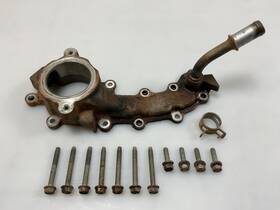 2641603 Jeep Used Engine Coolant Thermostat Housing Fits 2016 Wrangler Grade A 2641603 Jeep Used Engine Coolant Thermostat Housing Fits 2016 Wrangler Grade A