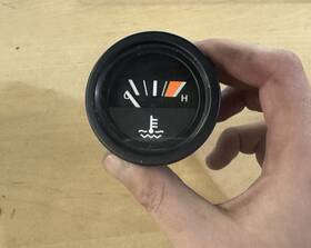 Amr2632 Land Rover Defender 90/110 Coolant Temperature Gauge Part # 24v Amr2632 Land Rover Defender 90/110 Coolant Temperature Gauge Part # 24v