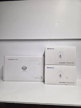 Medtronic 705244017580 Guardian Link 3 Glucose Sensor Set With 2 Boxes Of Sensors
