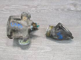 A1172030174 Mercedes-benz 86-91 W126 560sec 560sel Thermostat Housing Cover Set Oem