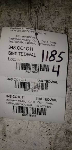 348.co1c11 Mini Cooper Minicoope 2011 Thermostat Housing